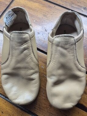 Weissman Beige Leather Slip-On Shoe